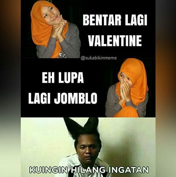 10 Meme kocak sambut Valentine bikin pengen ketawa cekikikan