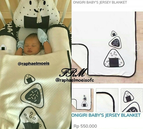 10 Perlengkapan anak Sandra Dewi ini glamor, selimutnya Rp 13 juta