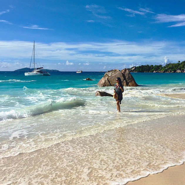 Antimainstream, 5 seleb Tanah Air ini liburan nikmati alam Afrika