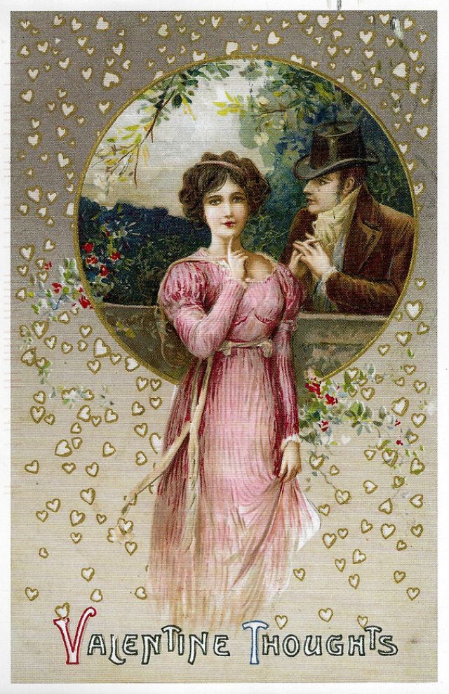 Begini penampakan 10 kartu Hari Valentine era 1900-an, langka banget