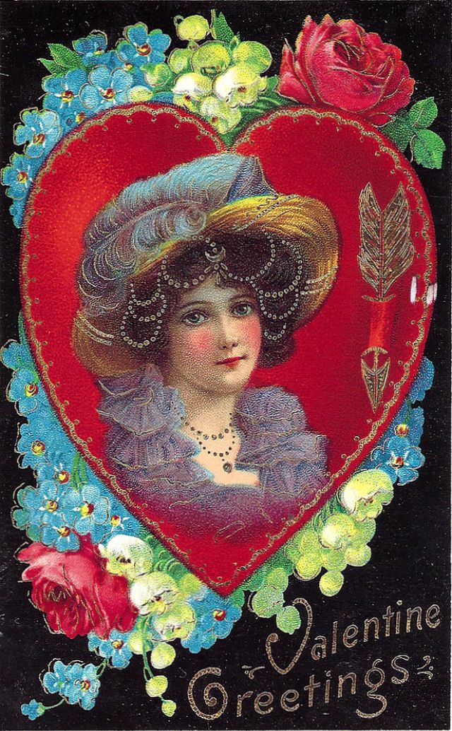 Begini penampakan 10 kartu Hari Valentine era 1900-an, langka banget
