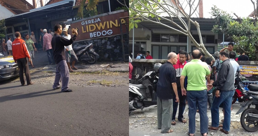 Gereja St. Lidwina Sleman diserang oknum bersenjata, ini kronologinya