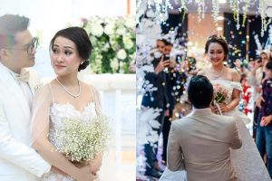 Sah suami-istri, ini 10 momen pernikahan Felly eks Cherrybelle & Mario