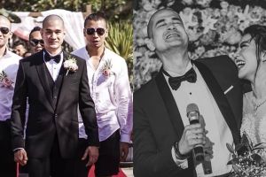 Lepas masa duda, ini 7 momen pernikahan Okan Kornelius & May Lee