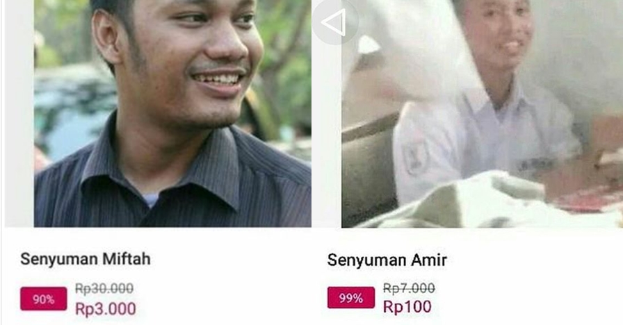 10 Foto jual beli senyuman online ini bikin ketawa-ketiwi ceria