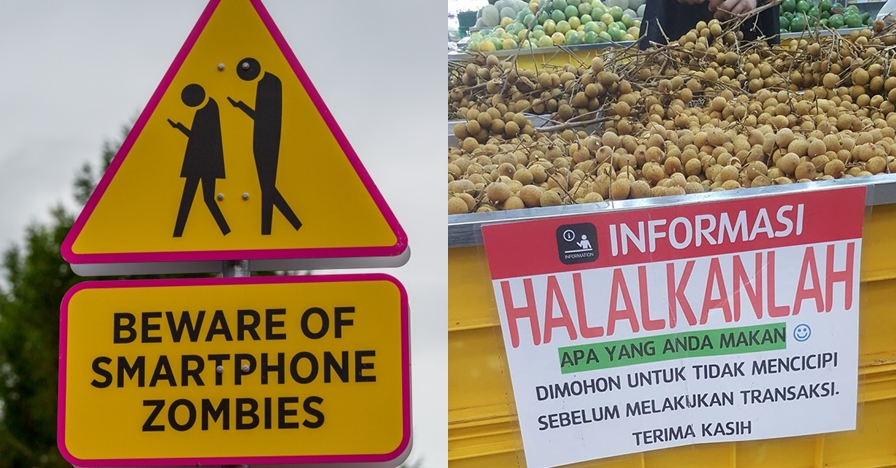 10 Peringatan halus tapi nampol abis ini bikin mules nahan tawa