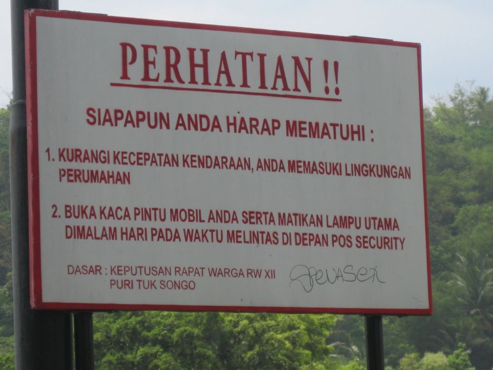 10 Peringatan halus tapi nampol abis ini bikin mules nahan tawa