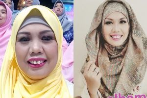 Unggah foto berhijab & minta doa, Ely Sugigi tuai pujian