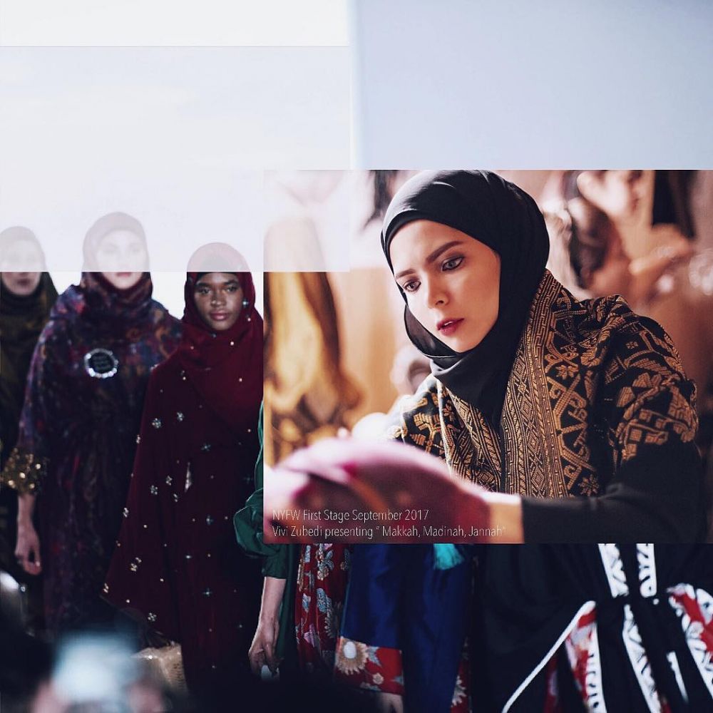 Vivi Zubedi, desainer berhijab tembus New York Fashion Week 2018
