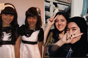 10 Potret persahabatan Ify & Sivia eks Blink, kenal sejak usia 6 tahun