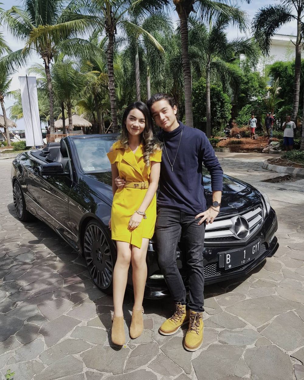 8 Potret mesra Bryan Domani dan Ersya Aurelia di luar syuting