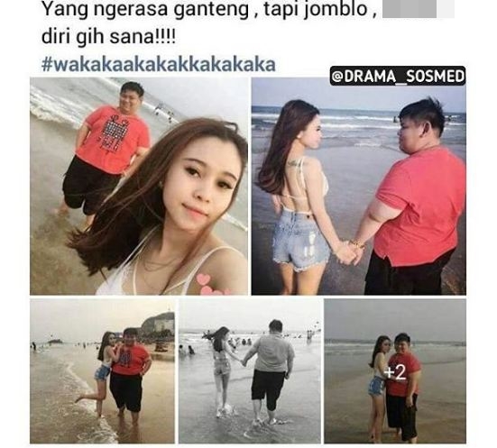 Postingan kocak 10 foto pasangan ini bikin iri, jodoh itu nyata