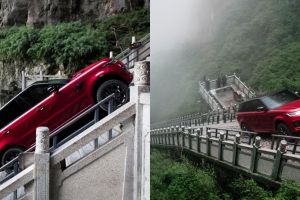 Mobil ini bisa berjalan sejauh 11,3 km di tangga, bikin takjub