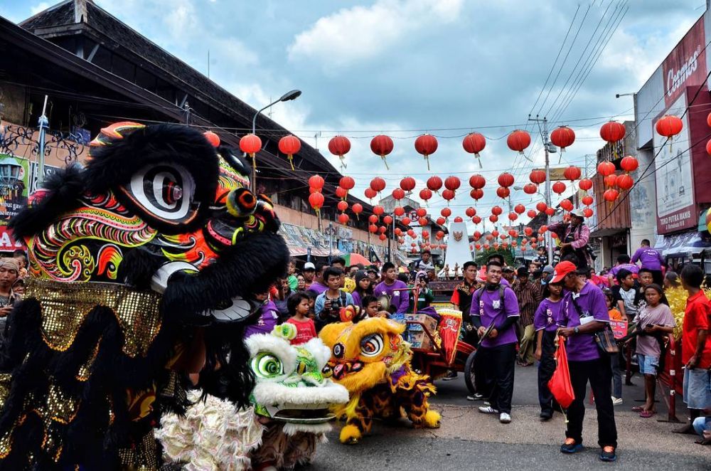 10 Potret kemeriahan perayaan Imlek di berbagai daerah di Indonesia