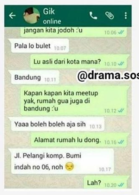 Kenalan di Facebook & ngajak ketemu, akhir obrolan pria ini bikin syok