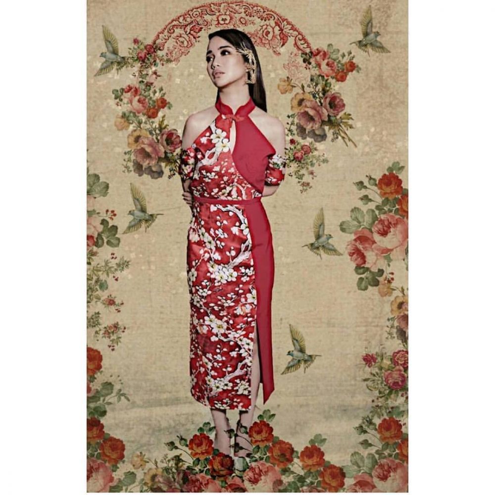 Pesona 8 seleb cantik saat rayakan Imlek 2018, posenya menggoda banget