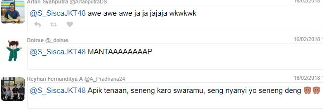 Cover lagu Suket Teki, Sisca JKT48 sukses bikin fans histeris!