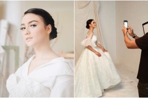 7 Gaya Citra Kirana pemotretan pakai baju pengantin, anggun memesona