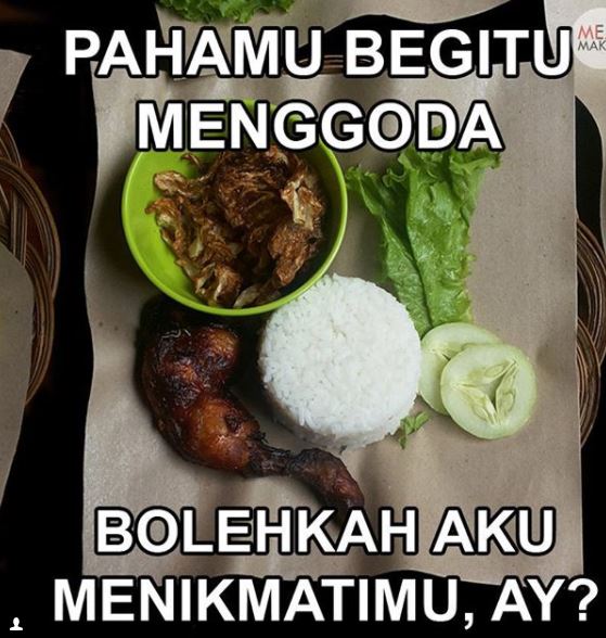 10 Meme 'makan-makan' ini bikin kamu ngakak nggak ingat lapar