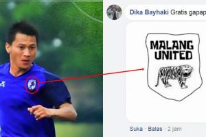 10 Desain logo Malang United ala warganet ini bikin mules nahan tawa