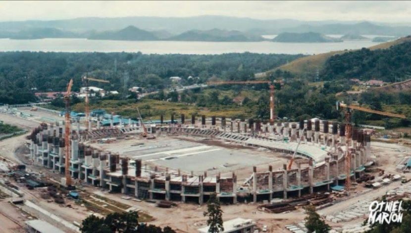 10 Potret pembangunan stadion megah dan cantik di Papua, saingan SUGBK