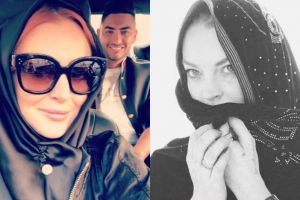 Curi perhatian lagi, begini 10 pesona Lindsay Lohan saat pakai hijab