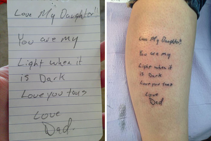 Kisah di balik 10 tato ini bikin terharu, maknanya dalam banget