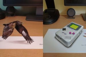15 Gambar 3D ini nyata banget, bikin bingung bedain dengan aslinya
