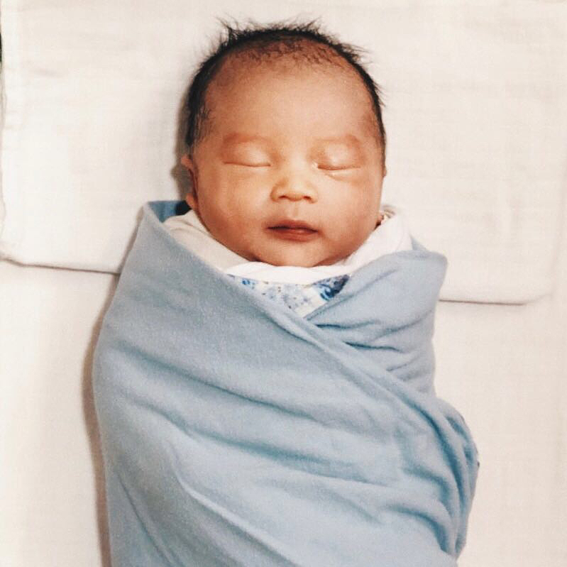 10 Potret baby Nord Kiano Julian, anak Rinni Wulandari yang imut abis