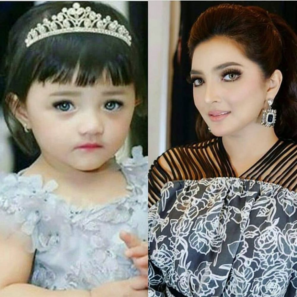 7 Potret menggemaskan Arsy dengan editan kamera, makin cantik & imut