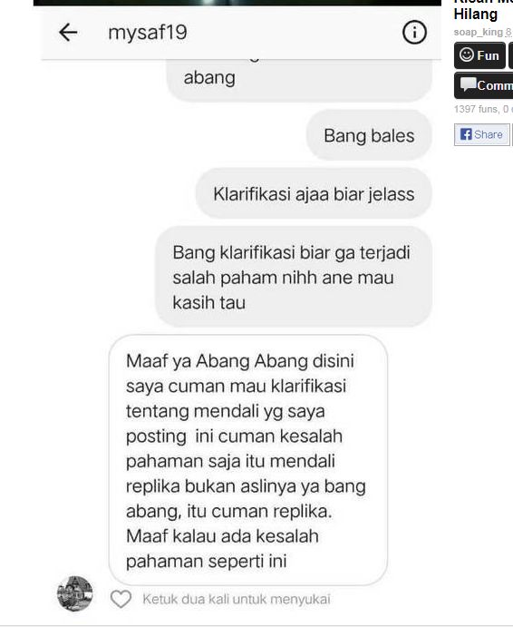Kisah di balik medali Bambang Pamungkas yang hilang