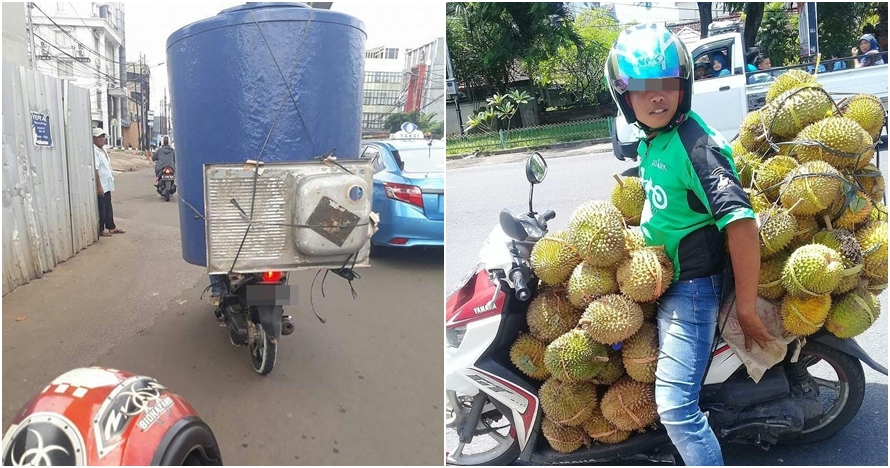 11 Barang yang dikirim pakai jasa ojek online ini bikin tepuk jidat