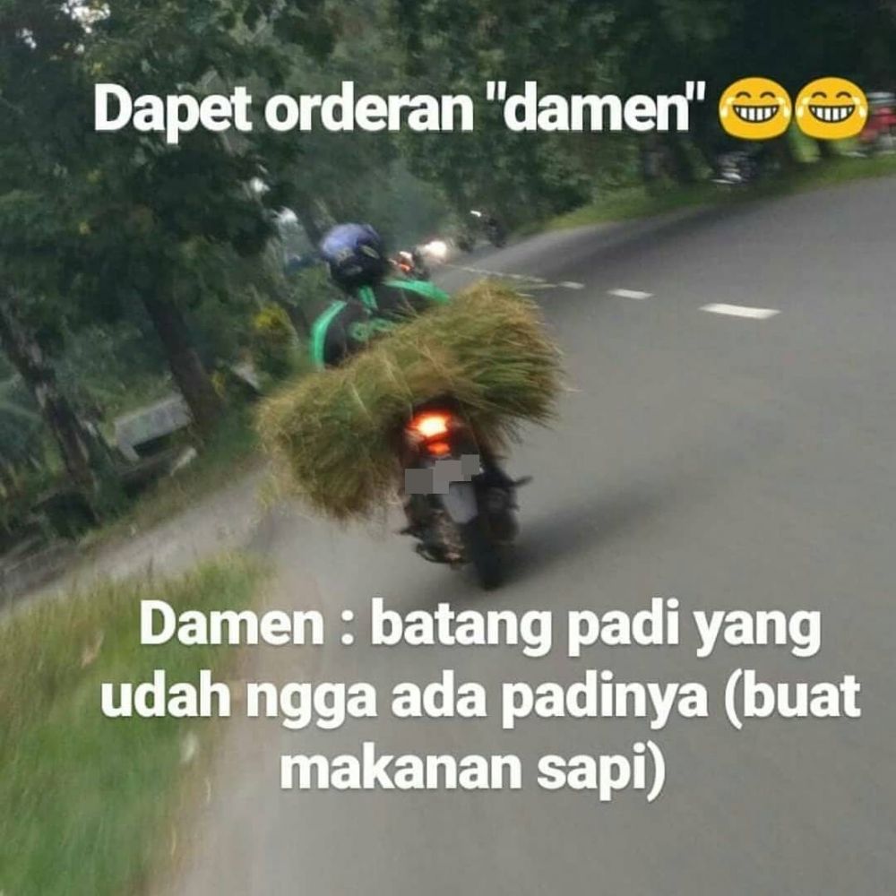 11 Barang yang dikirim pakai jasa ojek online ini bikin tepuk jidat