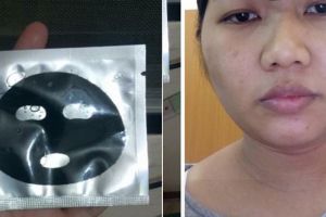 Masker wajah ini terlihat biasa, usai dipakai jadinya malah kocak