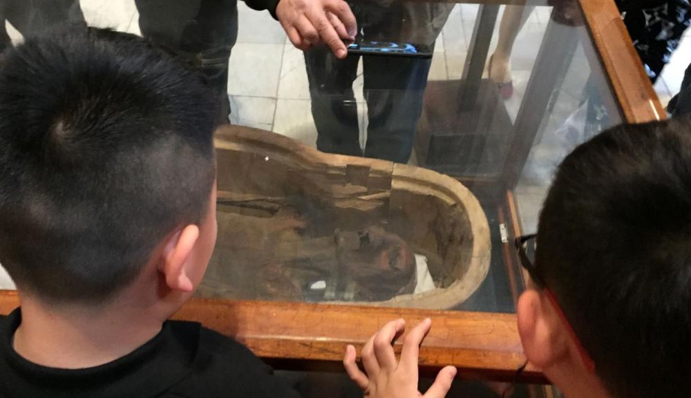 5 Potret mumi menjerit ini bikin bergidik ngeri, diduga anak Firaun