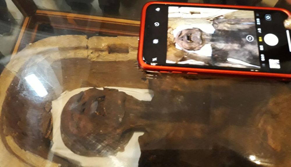 5 Potret mumi menjerit ini bikin bergidik ngeri, diduga anak Firaun