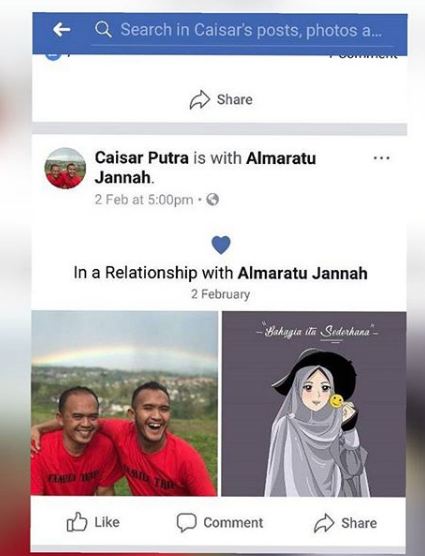 Romantis banget, begini percakapan Caisar YKS dengan pacar barunya