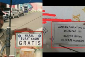 Pesan tertulis dari 10 penjual ini bikin salut sekaligus tertawa