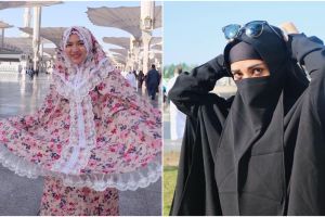 Biasa tampil seksi, begini penampilan 8 artis cantik saat ibadah umrah