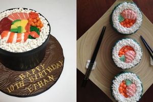 Manis dan lembut, ini 7 kreasi kue bentuk sushi yang lagi ngetren