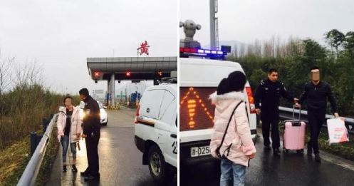 Bertengkar di tol, pria ini tega tendang kekasihnya keluar dari mobil