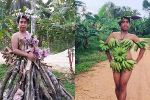 11 Gaun Mimi Peri tema alam ini kreatif, tapi bikin mules nahan tawa