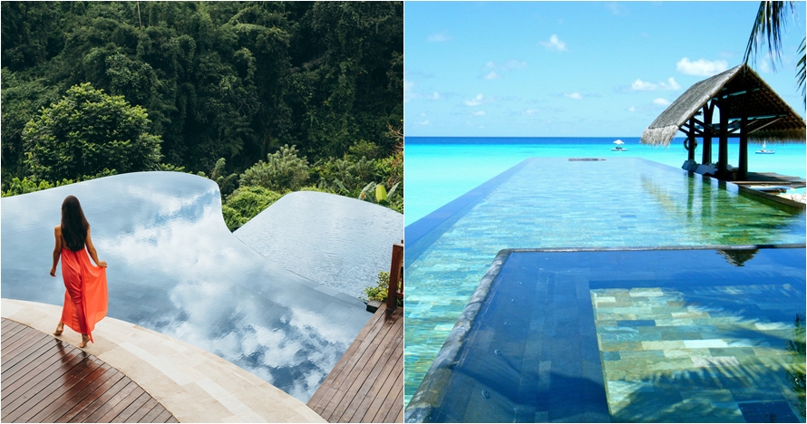 10 Desain kolam renang tanpa batas terbaik dunia, ada dari Indonesia