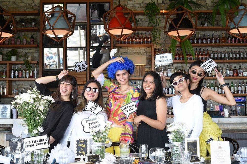 8 Potret bridal shower Firrina Sinatrya, propertinya bikin gagal fokus