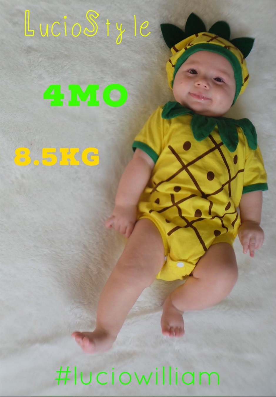 5 Potret gemas putra Stefan-Celine, bobotnya bikin warganet heran