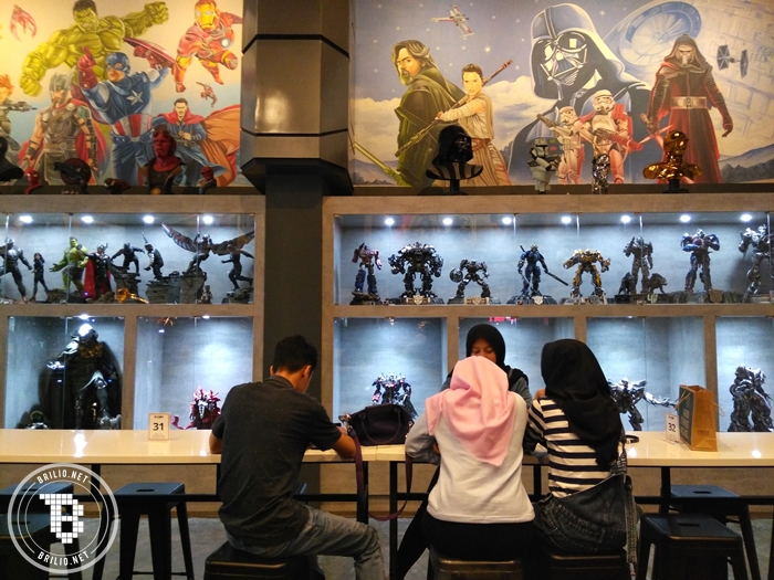 Uniknya tempat ini, bikin nongkrong serasa di markas superhero dunia