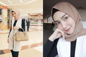 Mantap berhijab, ini 7 potret Melody Prima tampil lebih tertutup