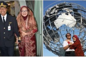 Kisah pilot rela nunggu 20 tahun demi nikahi gadis pujaannya sejak SD