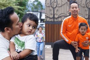  10 Momen kedekatan Denny Cagur bareng anak angkatnya, ayah idaman