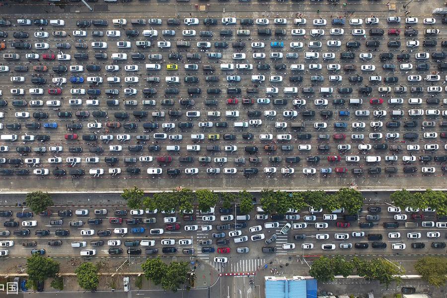 Kemacetan terparah arus balik China, 9 potretnya bikin ngelus dada